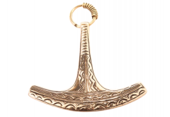 Thors hammer pendant in bronze