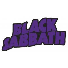 Black Sabbath - Logo Cut Out Aufnäher